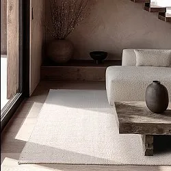 Indoor/Outdoor rug - Orta Wool Look (cream)