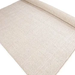 Indoor/Outdoor rug - Orta Wool Look (cream)