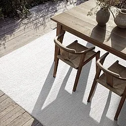 Indoor/Outdoor rug - Orta Wool Look (light grey)