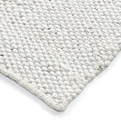 Indoor/Outdoor rug - Orta Wool Look (light grey)