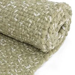 Indoor/Outdoor rug - Orta Wool Look (moss green)