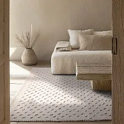 Indoor/Outdoor rug - Todi Wool Look (cream)
