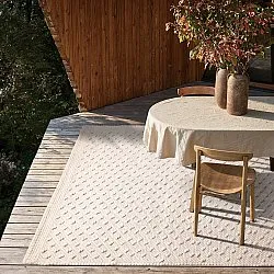 Indoor/Outdoor rug - Todi Wool Look (cream)