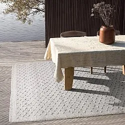Indoor/Outdoor rug - Todi Wool Look (grey/beige)