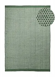Indoor/Outdoor rug - Coastal Wool Look (green/white)