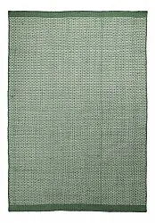 Indoor/Outdoor rug - Coastal Wool Look (green/white)