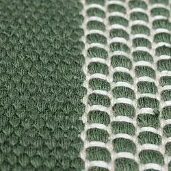 Indoor/Outdoor rug - Coastal Wool Look (green/white)