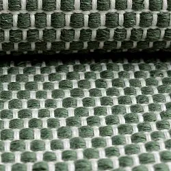 Indoor/Outdoor rug - Coastal Wool Look (green/white)