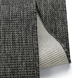 Indoor/Outdoor rug - Ragusa (black/cream)