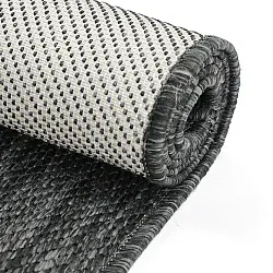 Indoor/Outdoor rug - Ragusa (black/cream)