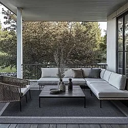 Indoor/Outdoor rug - Alta (anthracite)