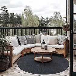Round rug - Monsanto (anthracite)