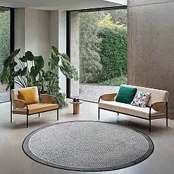 Round rug - Monsaraz (black)