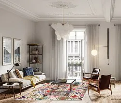 Wilton rug - Kulu (multi)