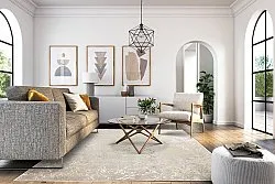 Wilton rug - Zaria (light brown/gold)