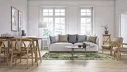 Wilton rug - Taknis (green)