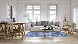 Wilton rug - Badem (blue)