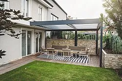 Indoor/Outdoor rug - Otto (grey)