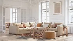 Wilton rug - Idri (red/multi)