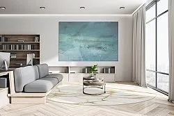 Round rug - Cesina (stone/white/gold)