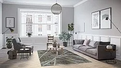 Wilton rug - Lagos (grey)