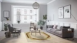 Wilton rug - Olympia (beige/brown)