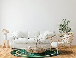 Round rug - Amelia (green)