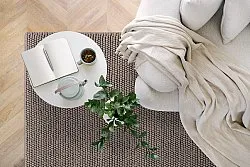 Wool rug - Avafors Wool Bubble (brown)