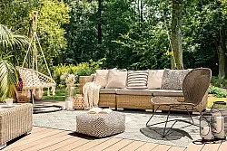 Indoor/Outdoor rug - Beau (yellow)