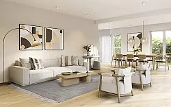 Wool rug - Bibury (light grey)