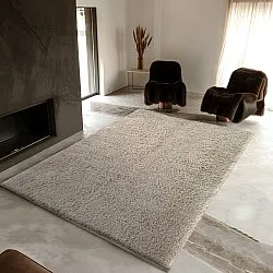 Shaggy rugs - Enya Natural Cotton Shaggy (nature)