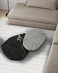 Cotton rug - Helle (grey)