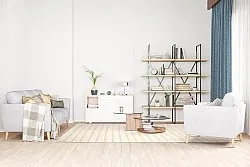 Cotton rug - Helle (yellow)