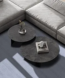 Cotton rug - Lilje (blue)