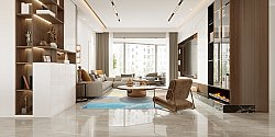 Wilton rug - Borgo (blue/yellow)