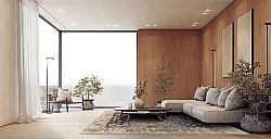 Wilton rug - Bouhjar (beige/multi)
