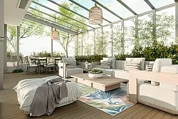 Indoor/Outdoor rug - Havana (cream/multi)