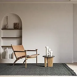 Wool rug - Clovelly (dark grey)