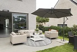 Round rug - Harstad (brown)