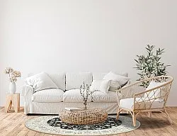 Round rug - Arabella (black)