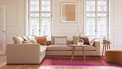 Wilton rug - Asti (red)