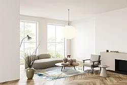 Wilton rug - Emery (blue)