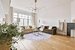 Round rug - Gombalia (light purple)