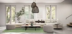 Wool rug - Hamilton (Chive)
