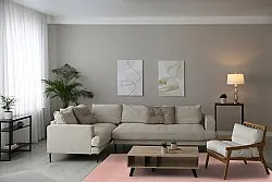Wool rug - Hamilton (Coral Pink)