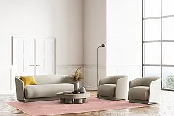 Wool rug - Hamilton (Coral Pink)