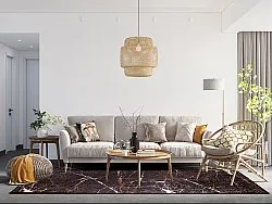 Wilton rug - Nara (black/gold)