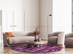Round rug - Jodhpur Special Luxury Edition (purple)