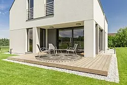 Round rug - Indoor/Outdoor Lennon (beige)