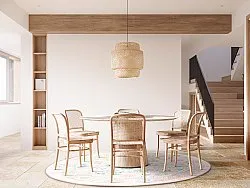 Round rug - Magnolia (pink)